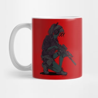 Gun girl Mug